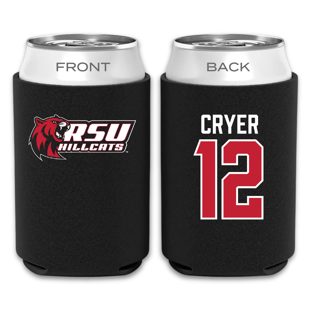 Rogers State University Soccer Black Can Cooler - #12 Tori Cryer