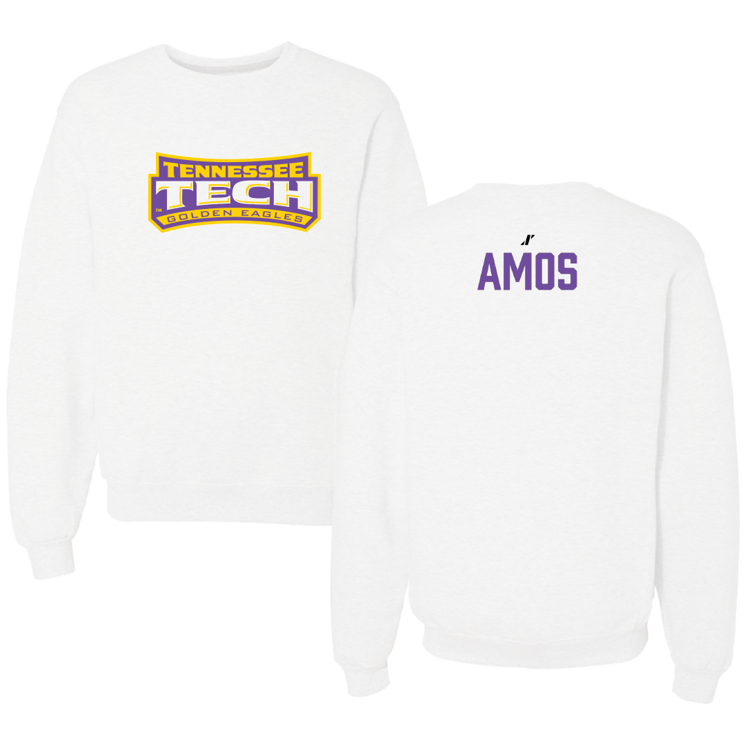 Tennessee Technological University TF and XC White Crewneck - Savanna Amos