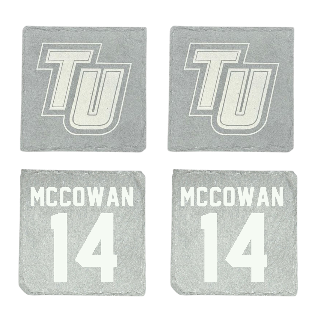 Tusculum University Soccer Stone Coaster (4 Pack)  - #14 Laila McCowan
