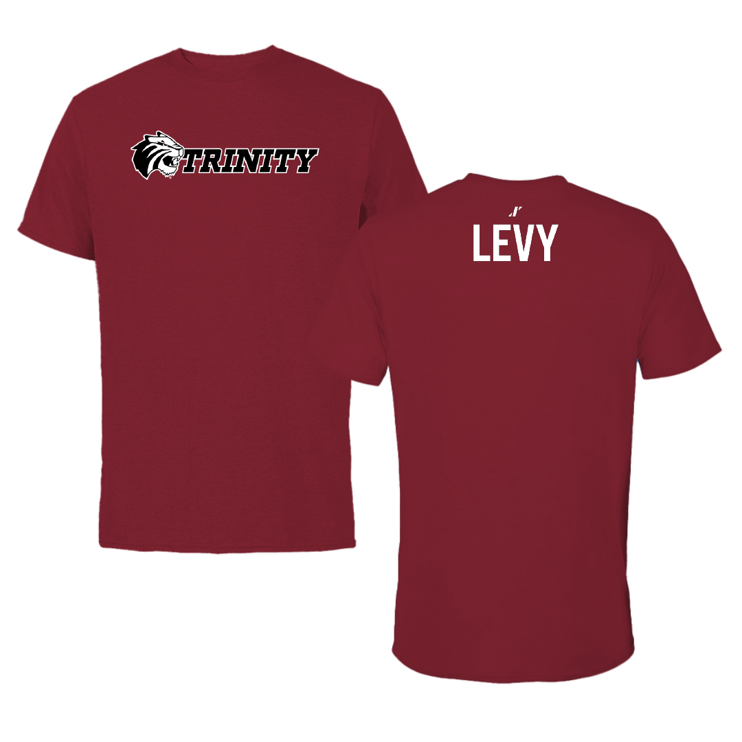 Trinity University (Texas) Baseball Cardinal Tee - Asher Levy