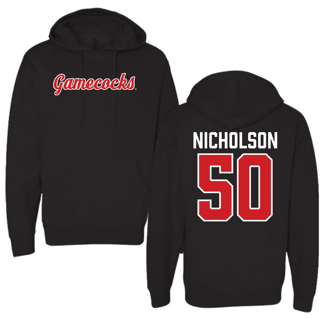 Jacksonville State University Basketball Black Hoodie - #50 Mason Nicholson