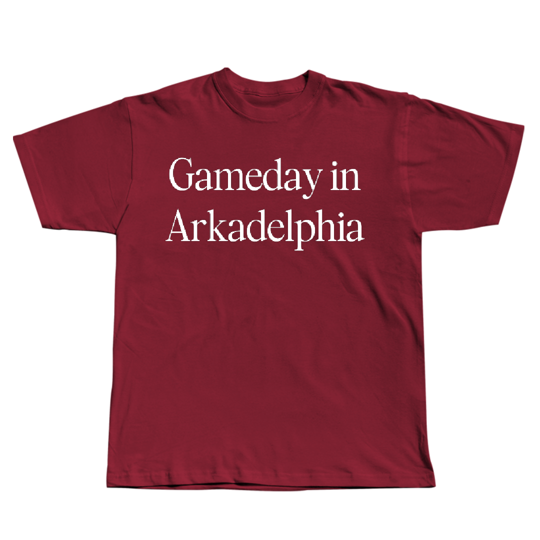 Henderson State University Football Cardinal Gameday Tee - Pierce Rogers