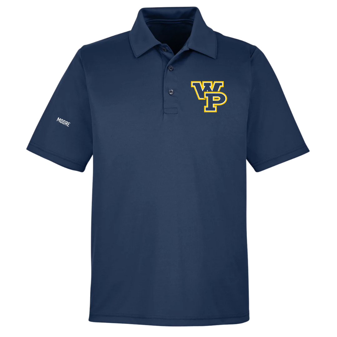 William Penn University Golf (M) Navy Polo - Nicholas Moore