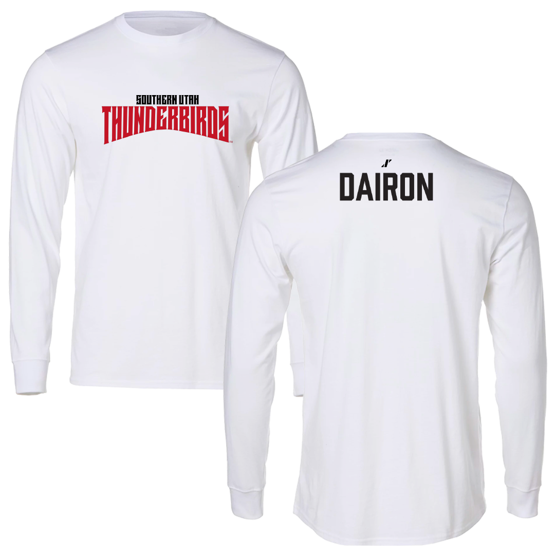 Southern Utah University Gymnastics White Classic Performance Long Sleeve - Stella Dairon
