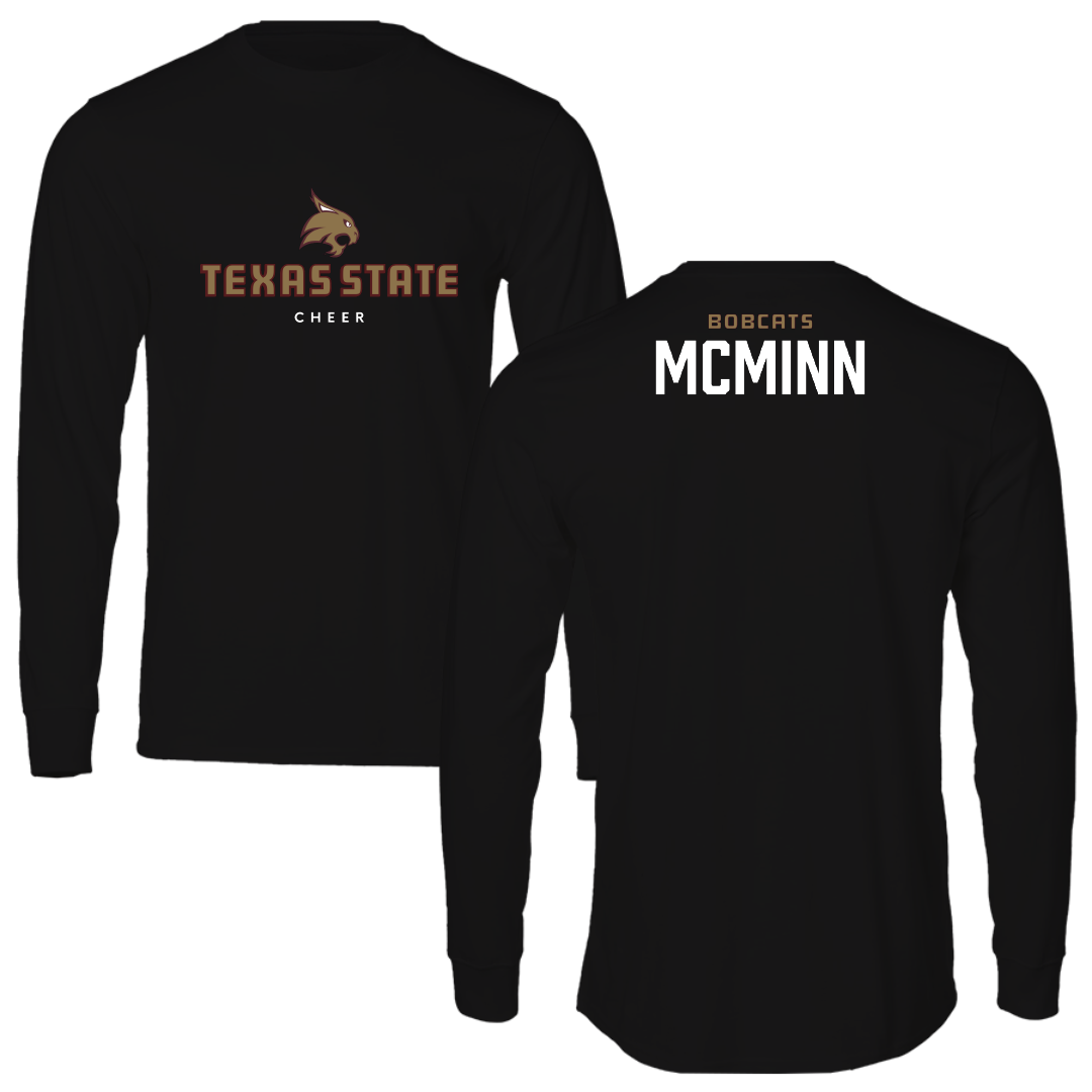 Texas State University Cheer Black Long Sleeve - Sloane Mcminn