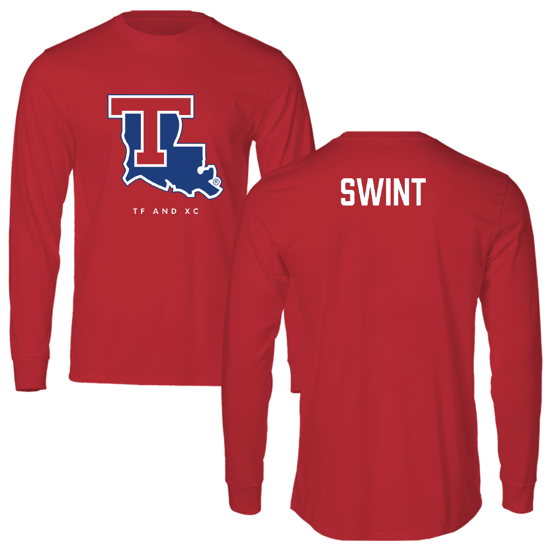 Louisiana Tech University TF and XC Red Performance Long Sleeve - Mallory Swint