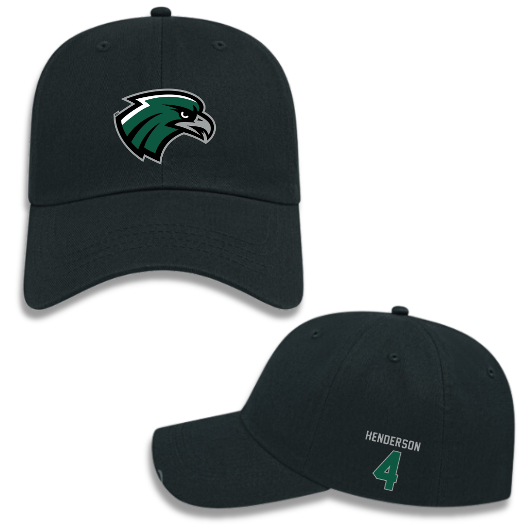 Northeastern State University Football Black Hat - #4 Michael Henderson