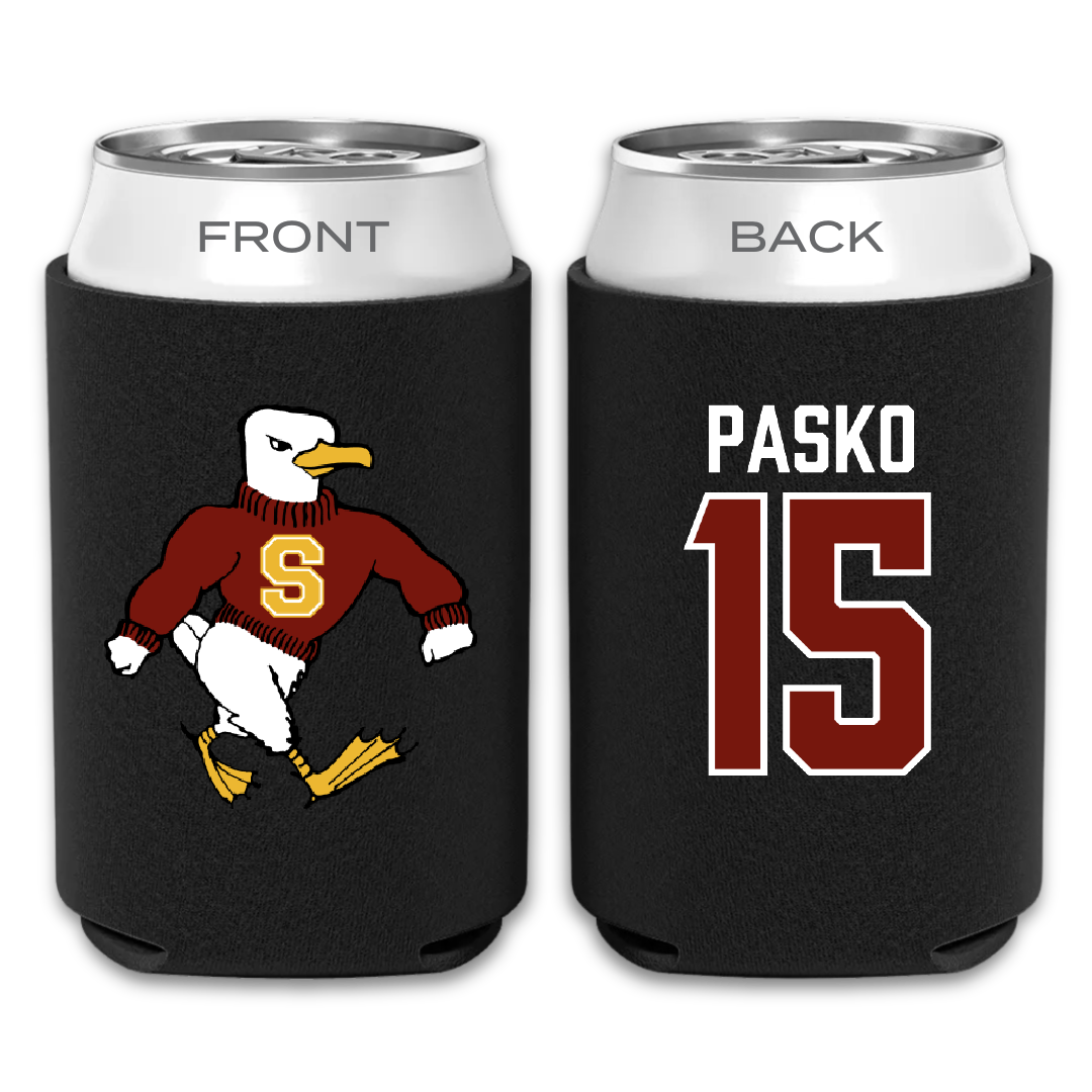 Salisbury University Soccer Black Can Cooler - #15 Olivia Pasko