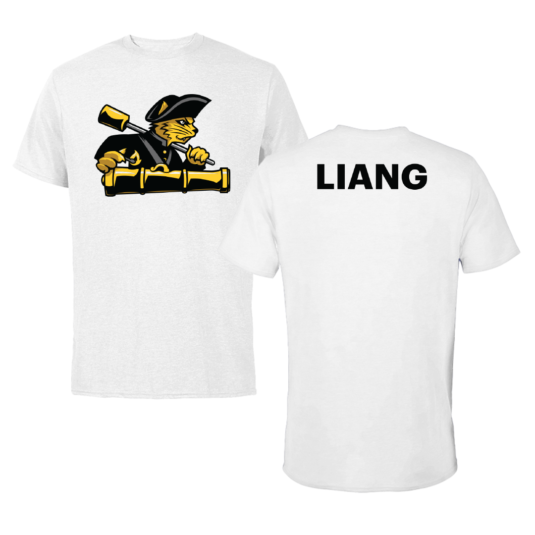 Pratt Institute Volleyball (M) White Performance Tee - Raymond Liang