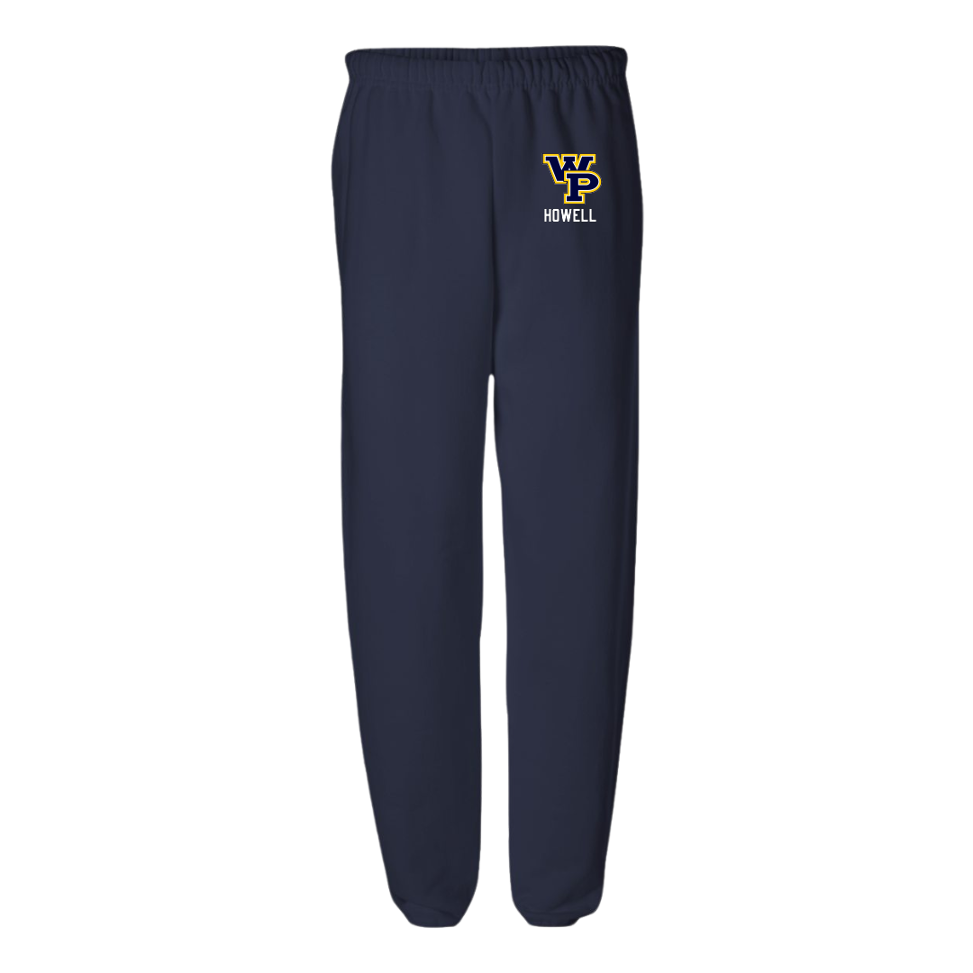 William Penn University Lacrosse (M) Navy Sweatpants - #35 Bradley Howell