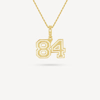 Gold Presidents Pendant and Chain - #84 Daniel Peplinski