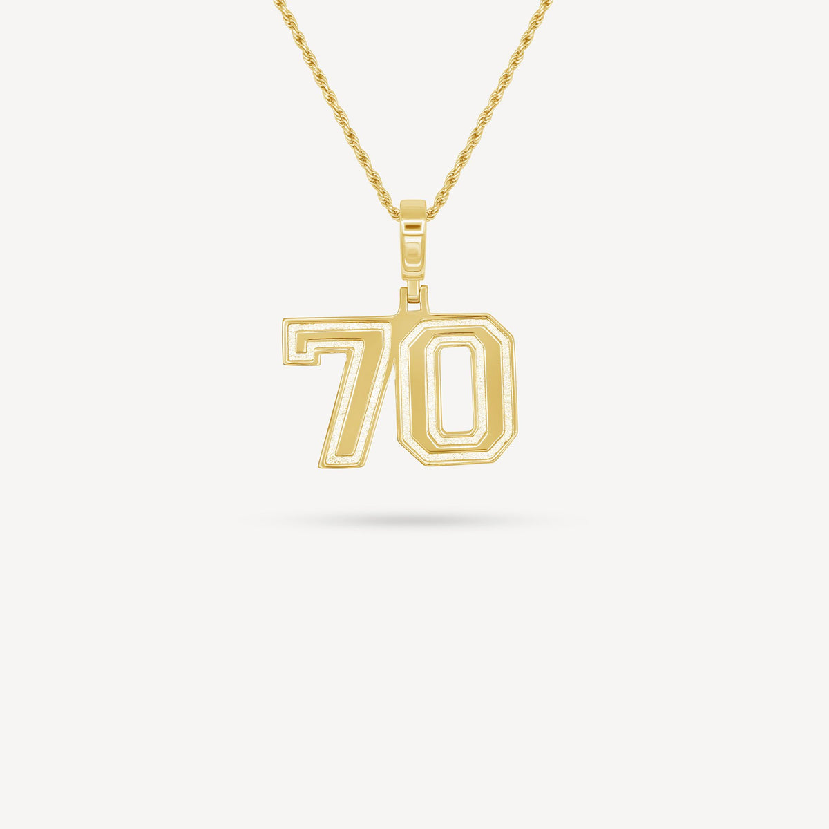 Gold Presidents Pendant and Chain - #70 Blake Cherry