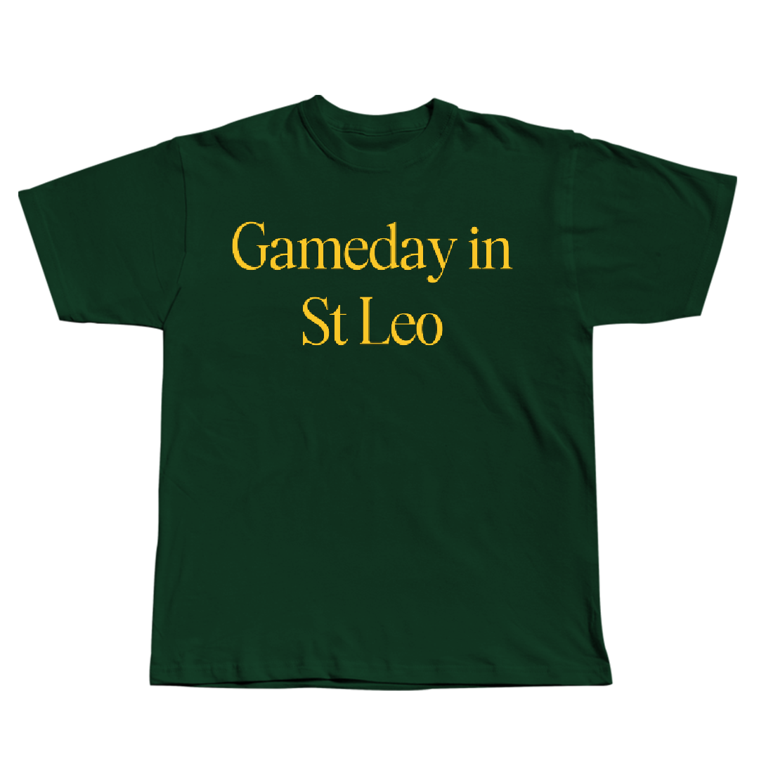 Saint Leo University Cheer Forest Green Gameday Tee - Eva Costa