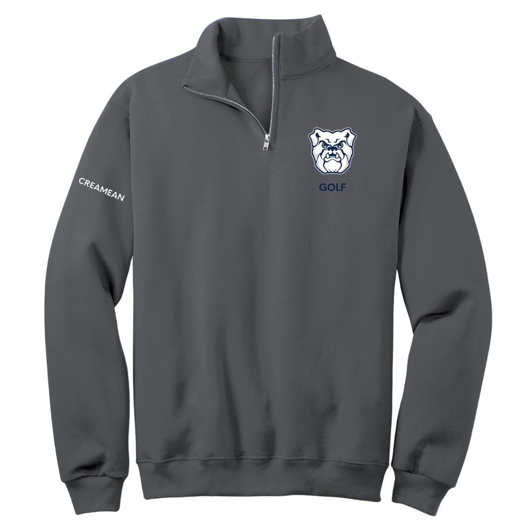 Butler University Golf (M) Dark Gray Quarter-Zip - Johnny Creamean