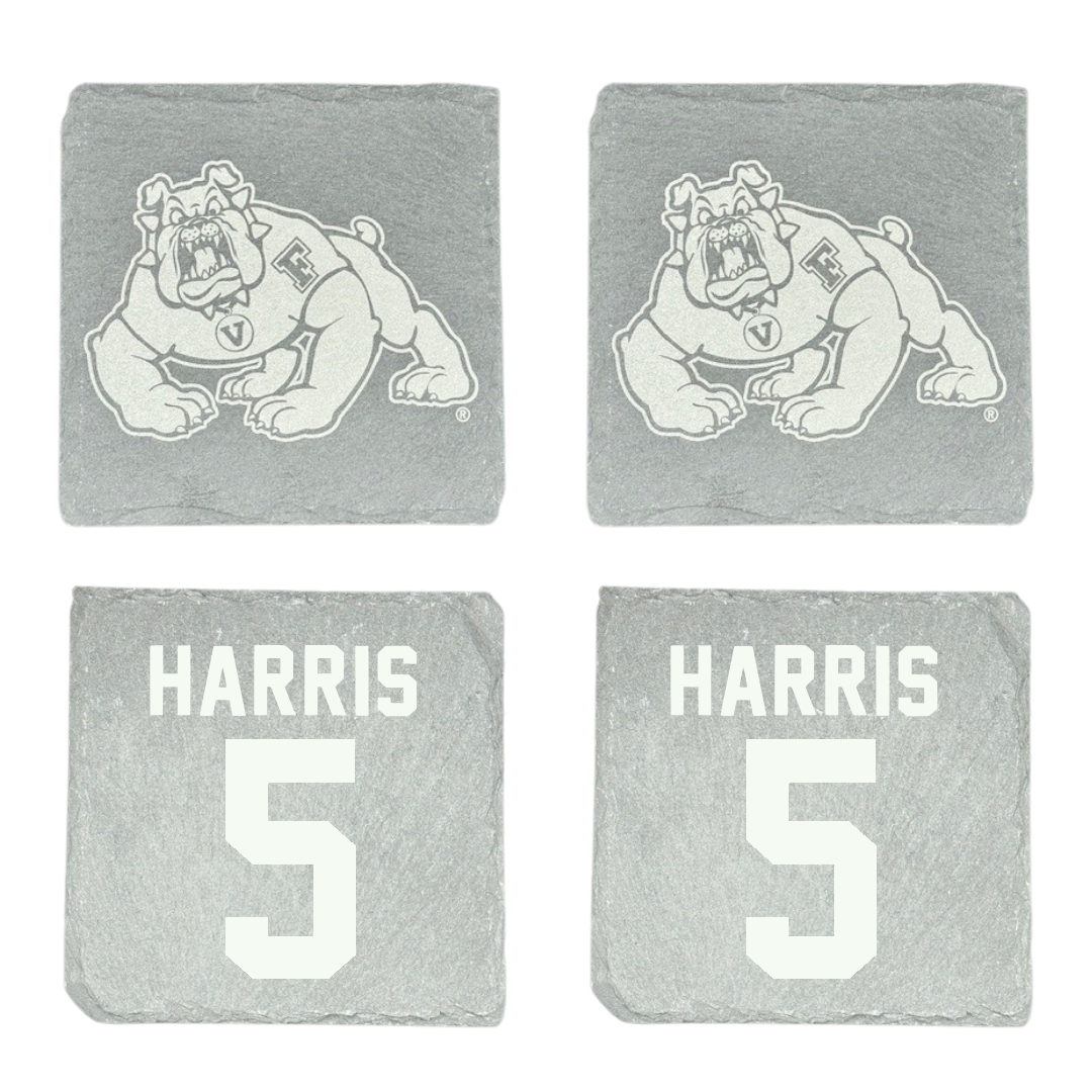 Fresno State University Football Stone Coaster (4 Pack)  - #5 Simeon Harris
