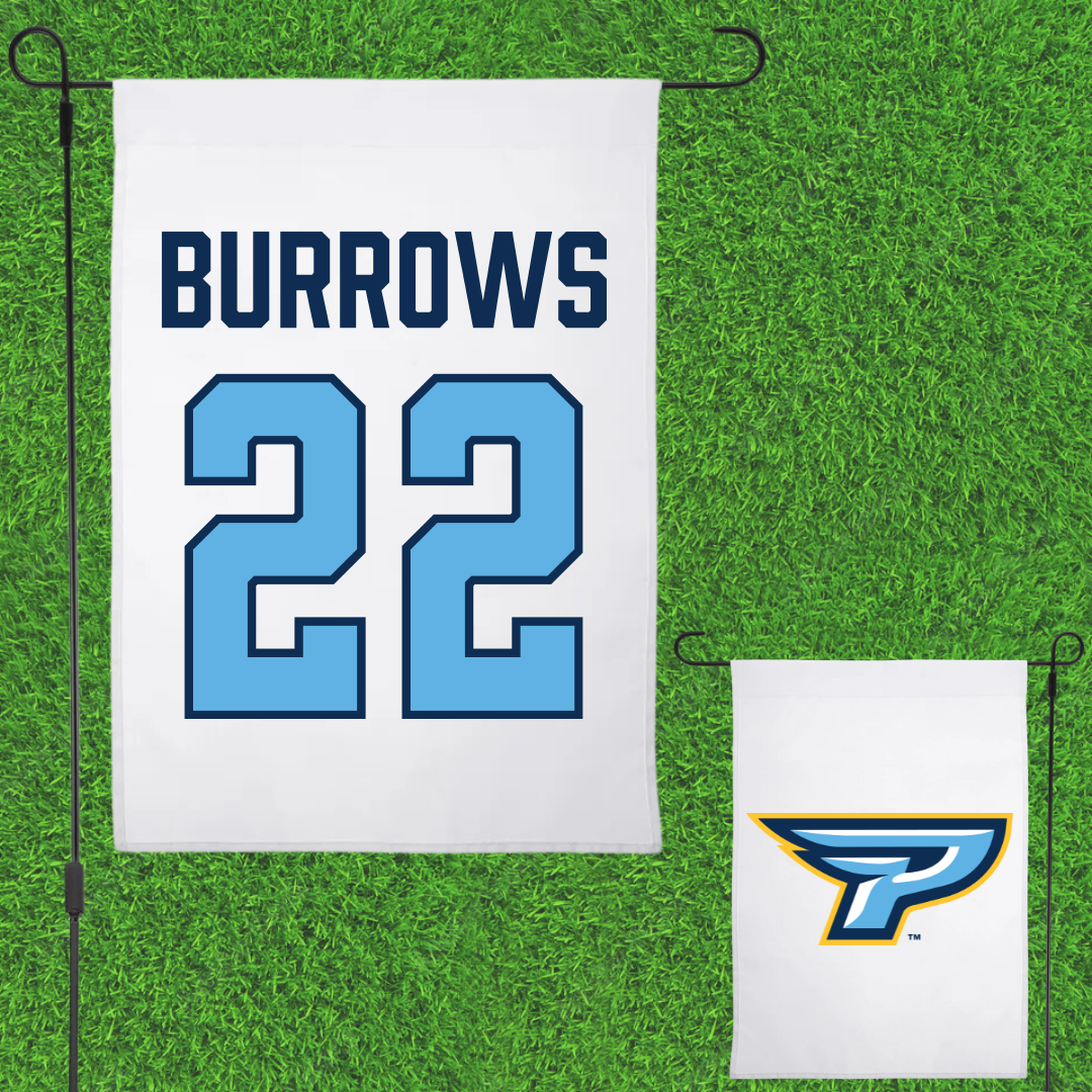 Point University Softball White Garden Flag - #22 Alyssa Burrows