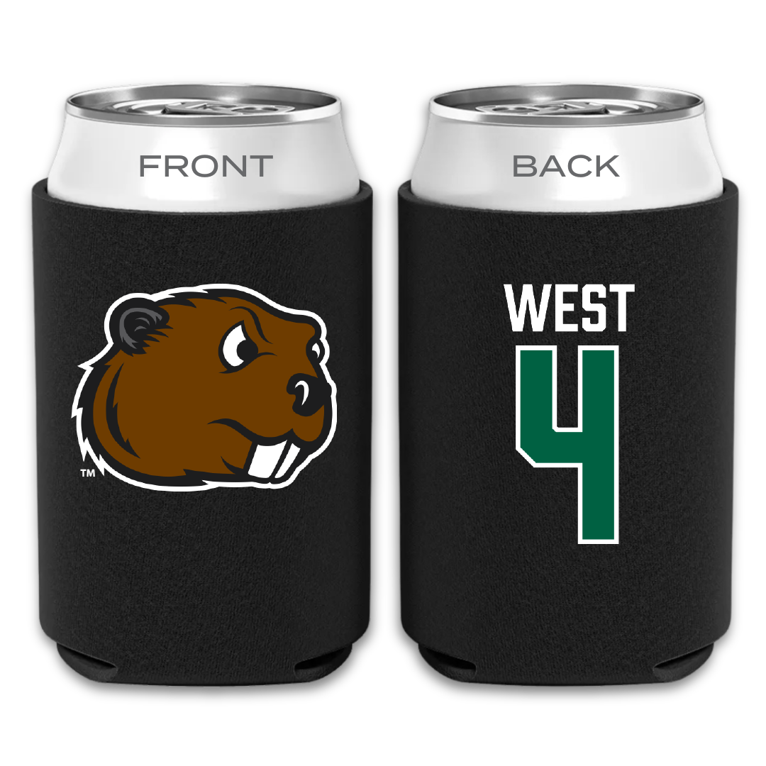 Minot State University Basketball Black Can Cooler - #4 Sam West