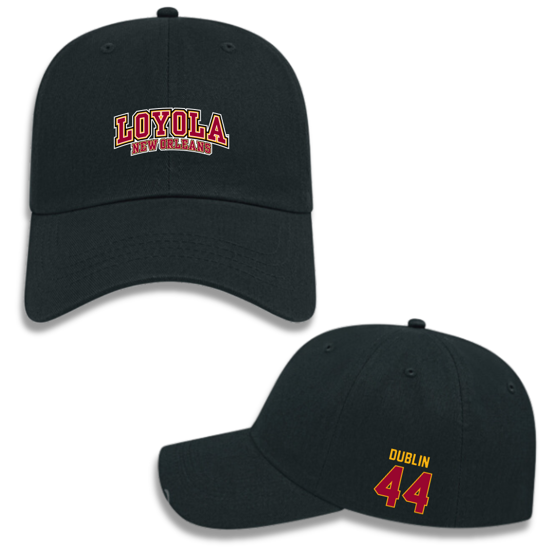 Loyola University New Orleans Basketball (W) Black Hat - #44 Kaylee Dublin