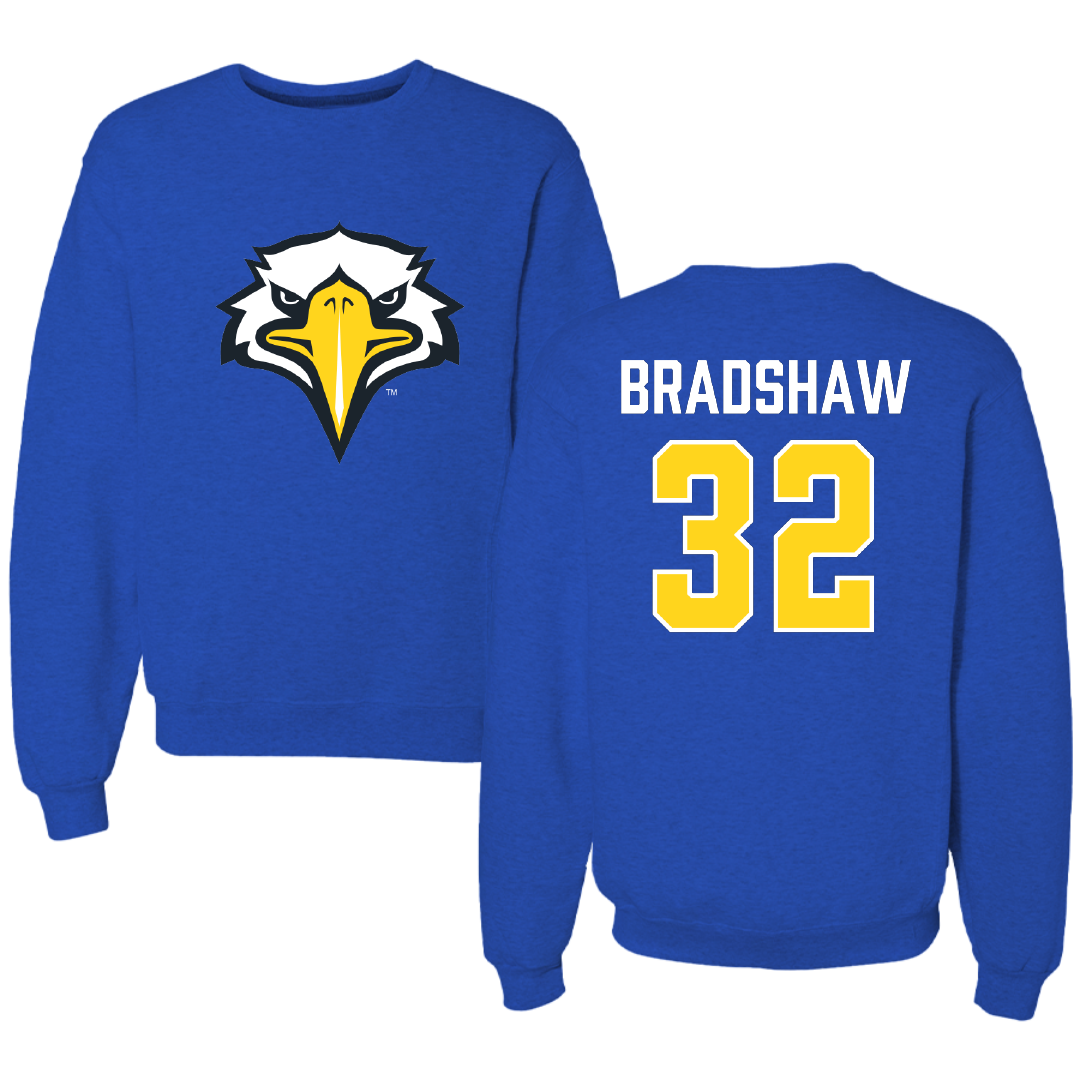 Morehead State University Football Blue Crewneck - #32 Mykel Bradshaw