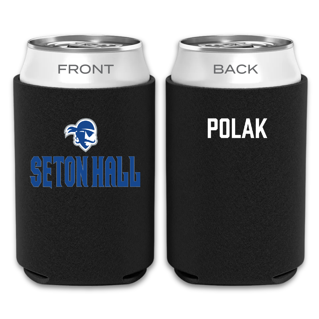 Seton Hall University TF and XC Black Can Cooler - Michael Polak