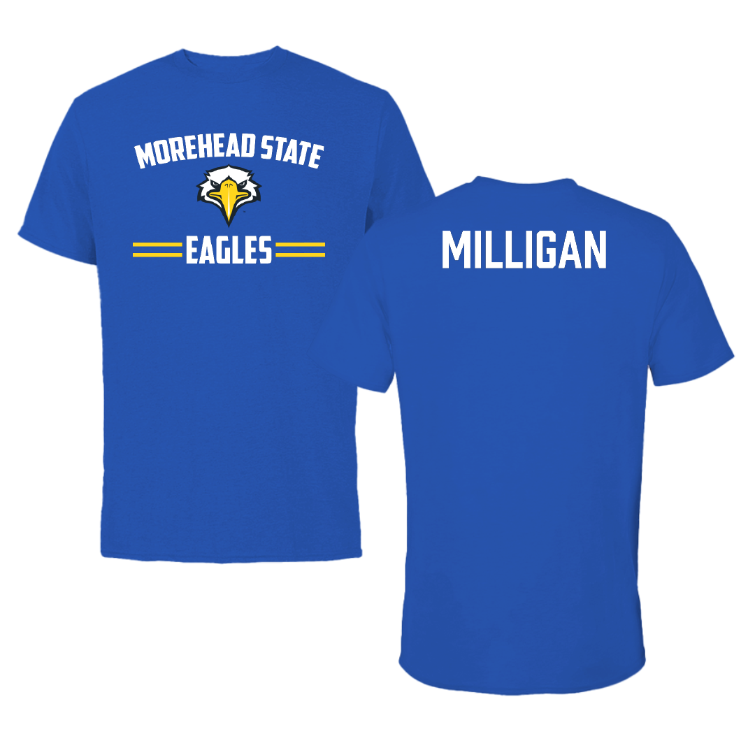 Morehead State University Cheer Blue General Performance Tee - Lexi Milligan