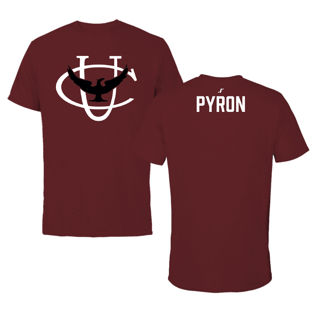 Cumberland University Wrestling (M) Maroon Tee - Anthony Pyron