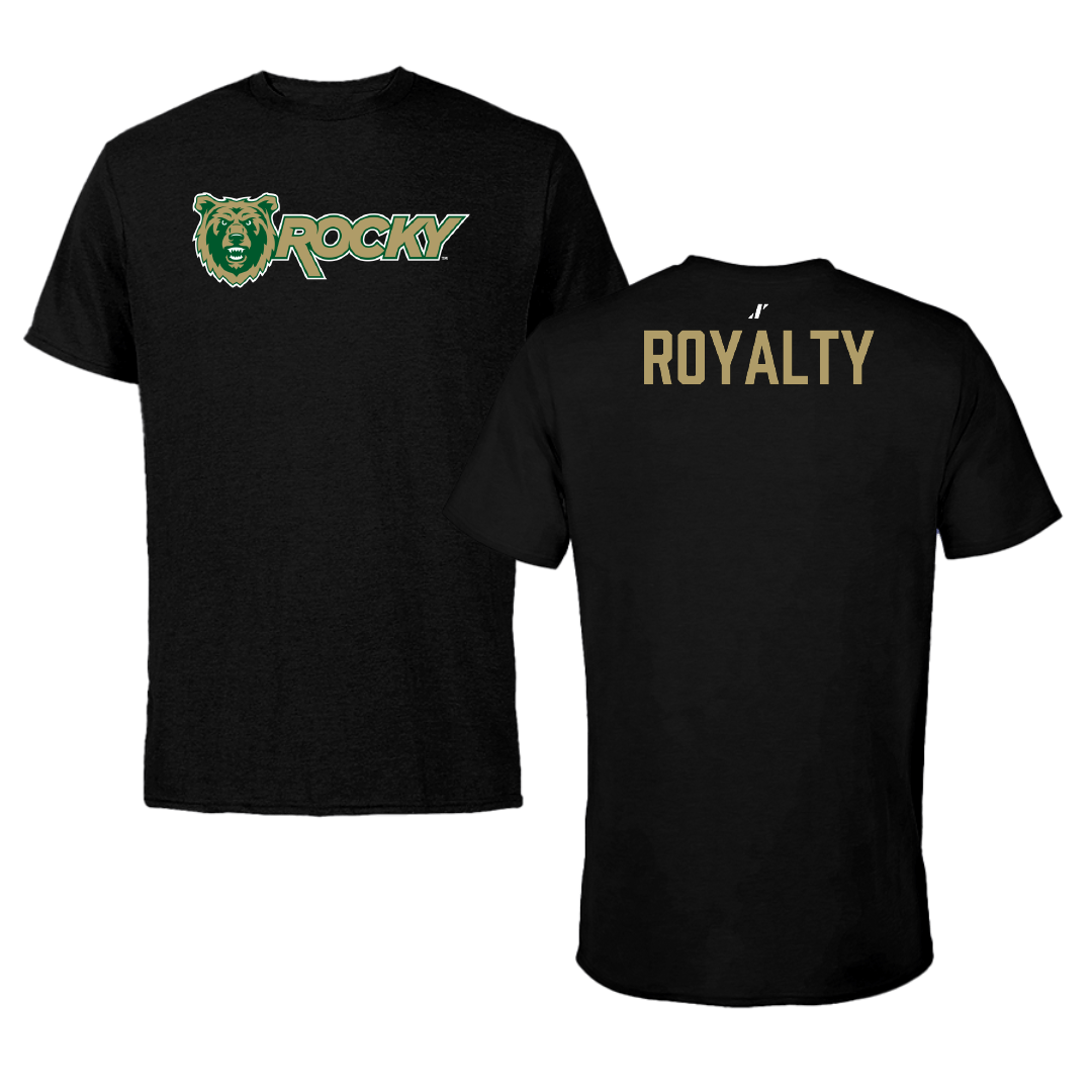 Rocky Mountain College Football Black Performance Tee - Cameron Royalty