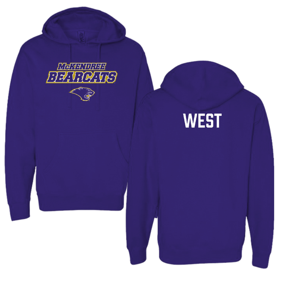 McKendree University Bowling Purple General Hoodie - Bradon West