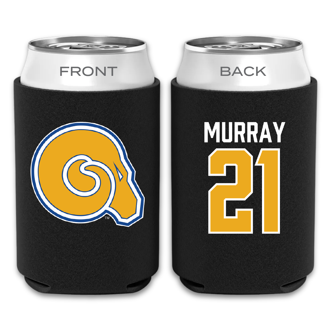 Albany State University Basketball Black Can Cooler - #21 Kaleb Murray