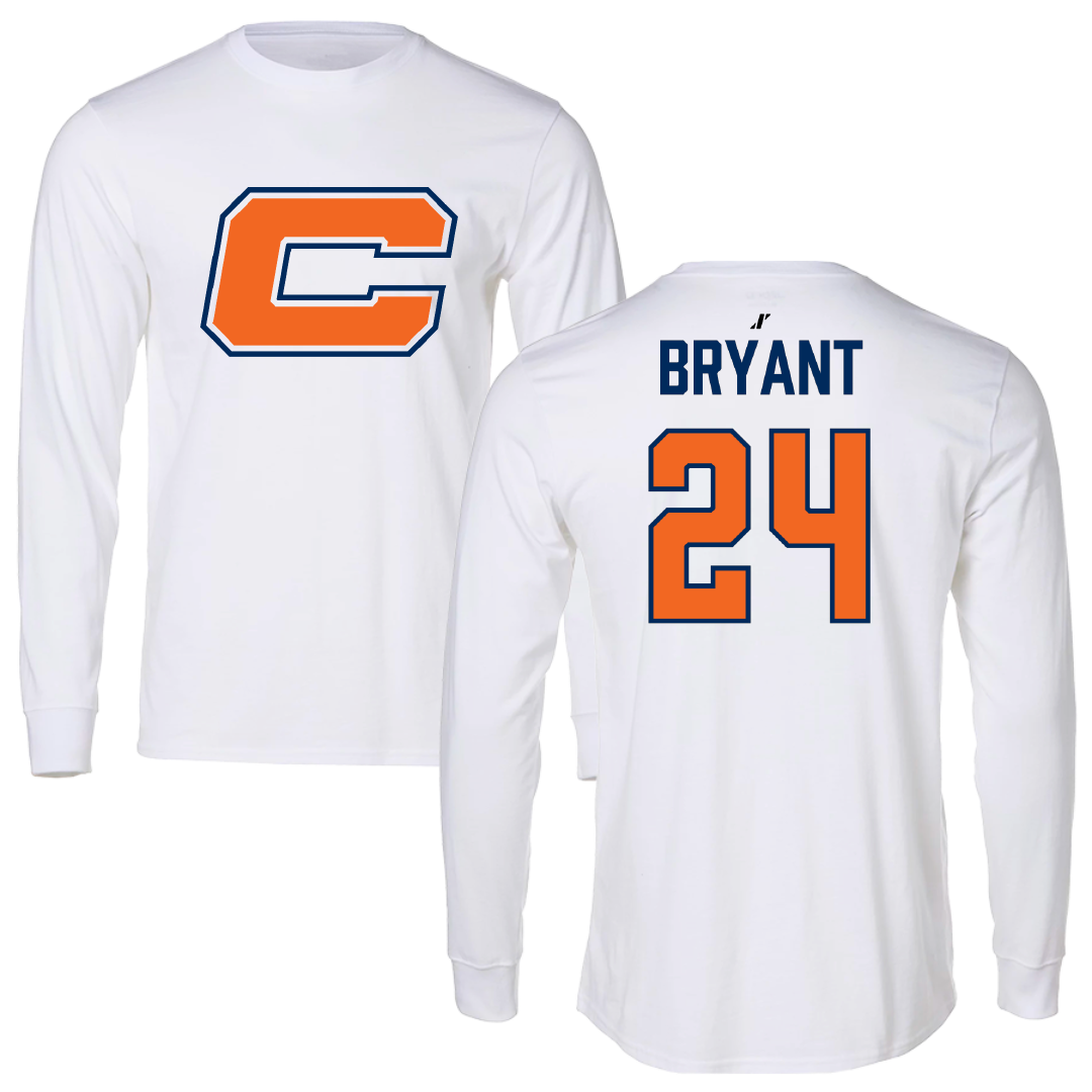 Carroll University Soccer (M) White Long Sleeve - #24 Espen Bryant