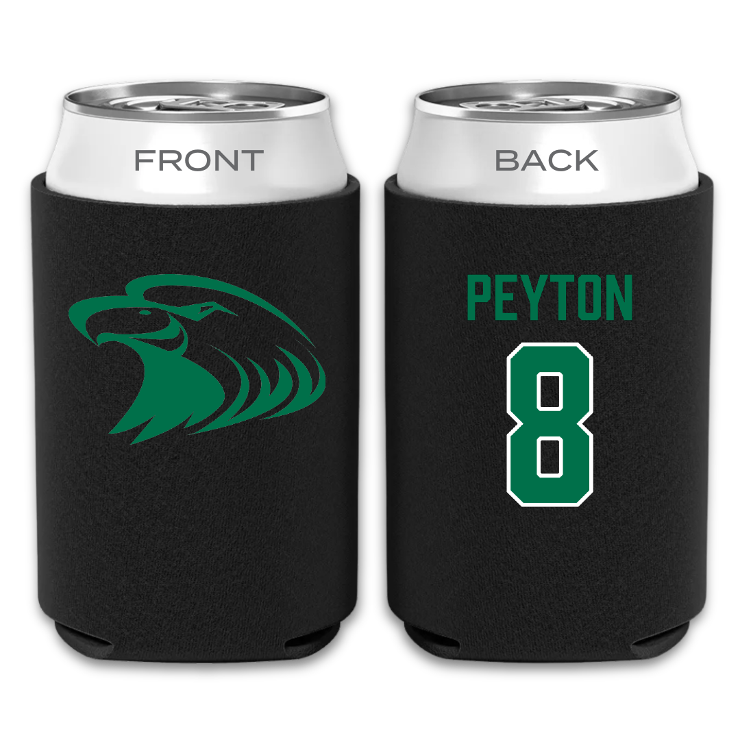 Central Methodist University Baseball Black Can Cooler - #8 Aidan Peyton