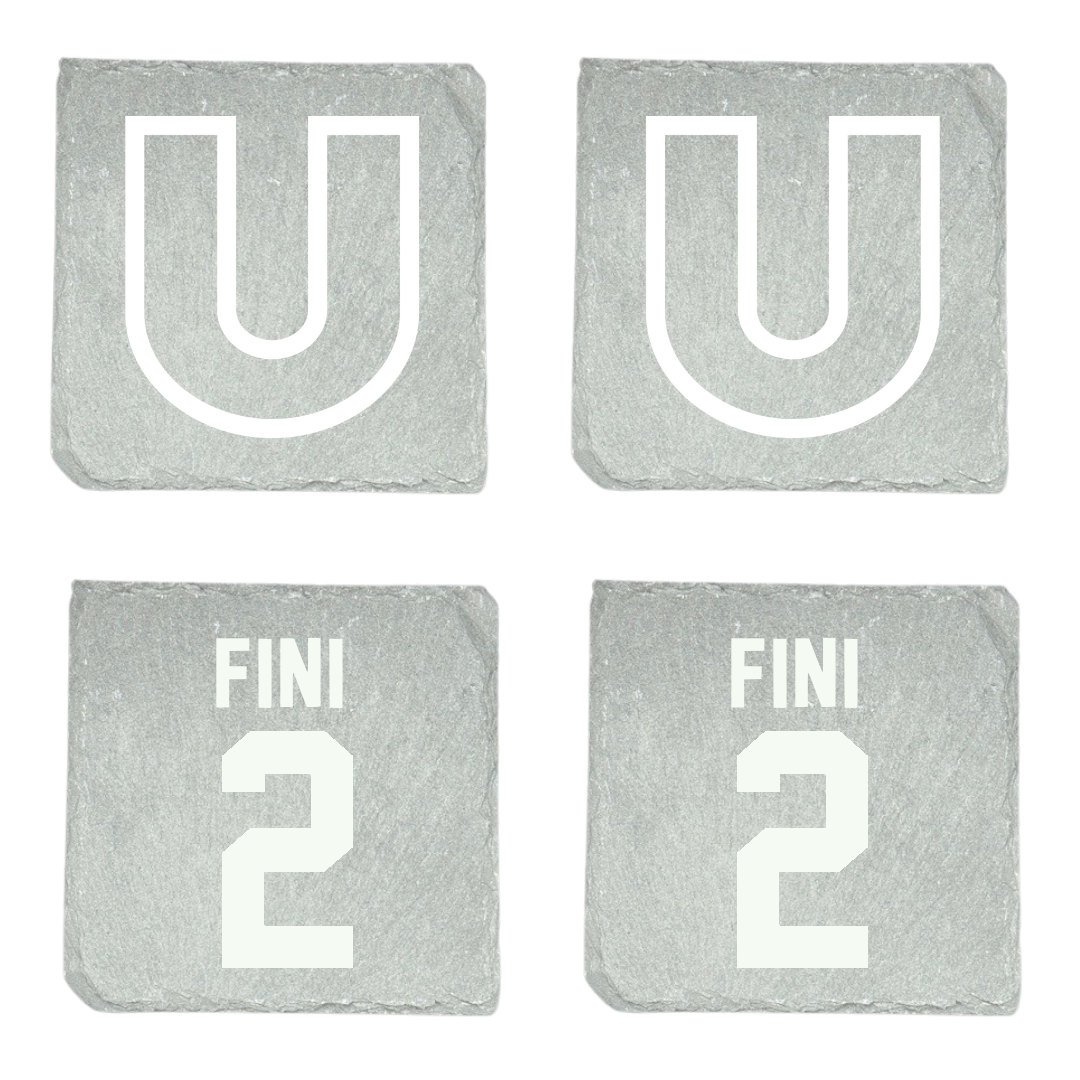 Utica University Soccer Stone Coaster (4 Pack)  - #2 Sofia Fini