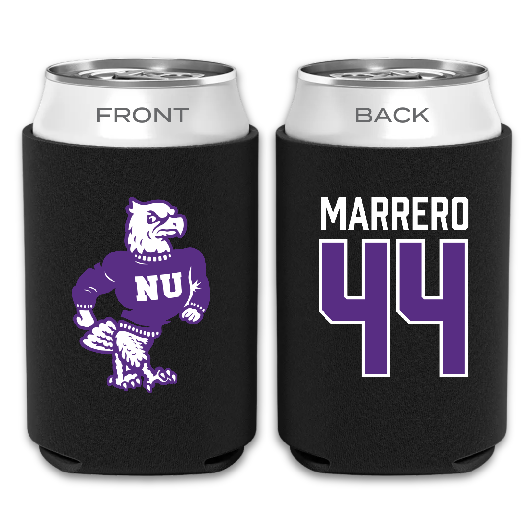 Niagara University Softball Black Can Cooler - #44 Sophia Marrero