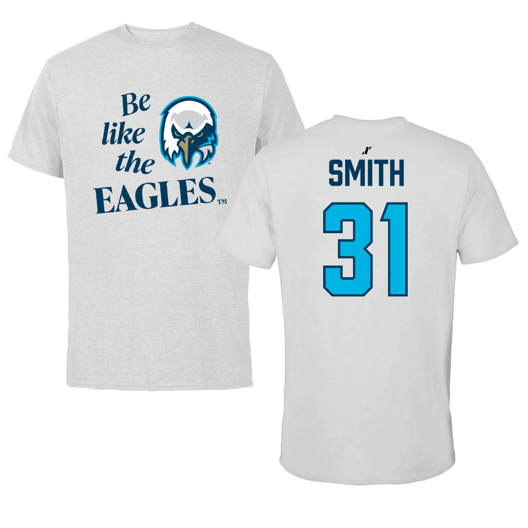Wake Tech Community College Baseball Light Gray Be Like Us Tee - #31 Lucas Smith