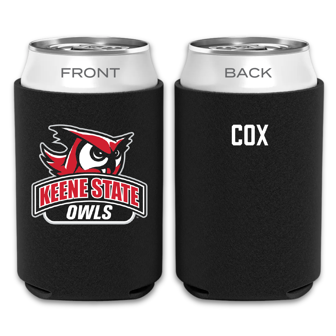 Keene State College Swimming & Diving Black Can Cooler - Caiden Cox