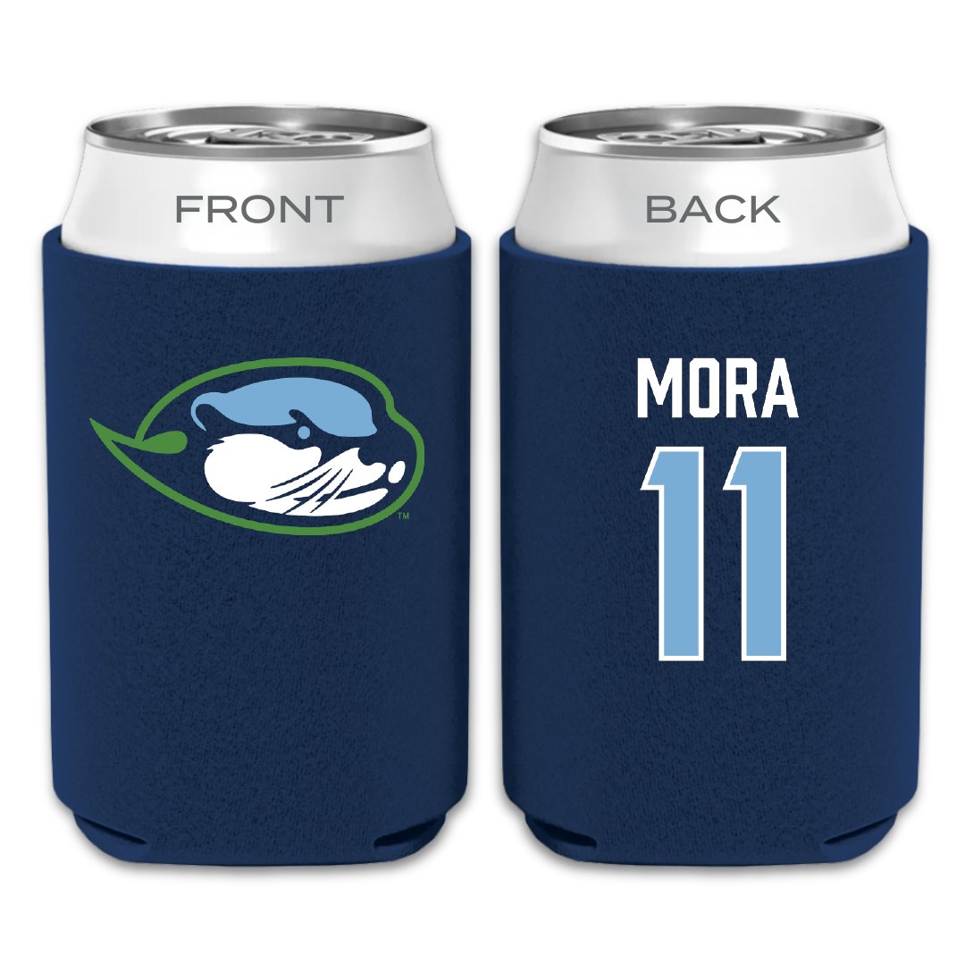 Cal State Monterey Bay Basketball Navy Can Cooler - #11 Michael Mora