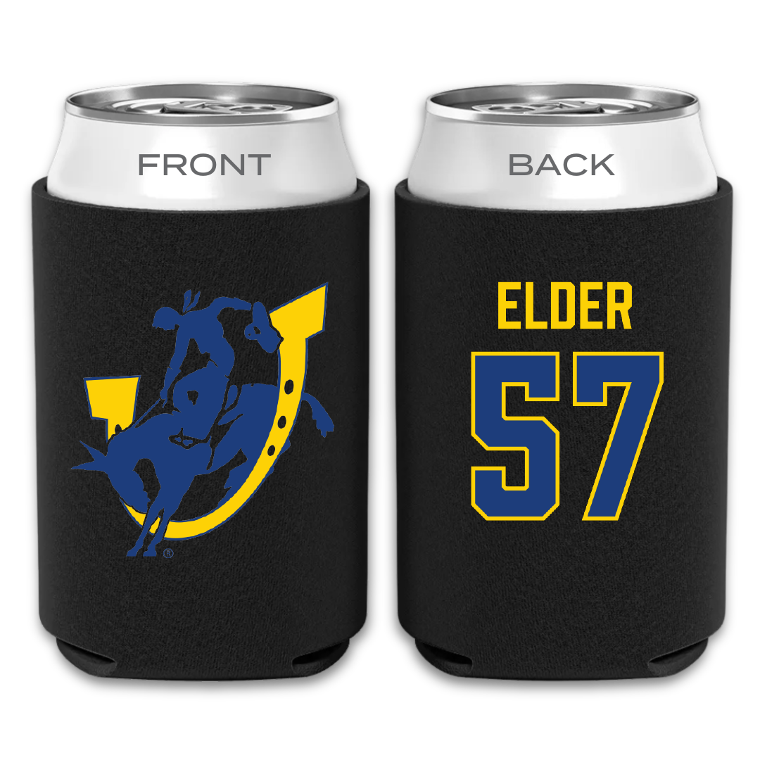 Southern Arkansas University Football Black Can Cooler - #57 Matthew Elder