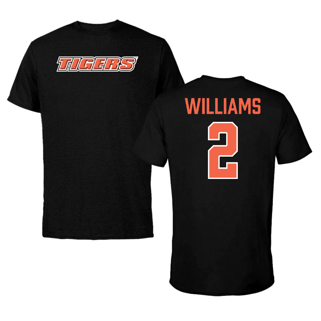 Marion Military Institute Baseball Black Tigers Performance Tee - #2 Haldyn Williams