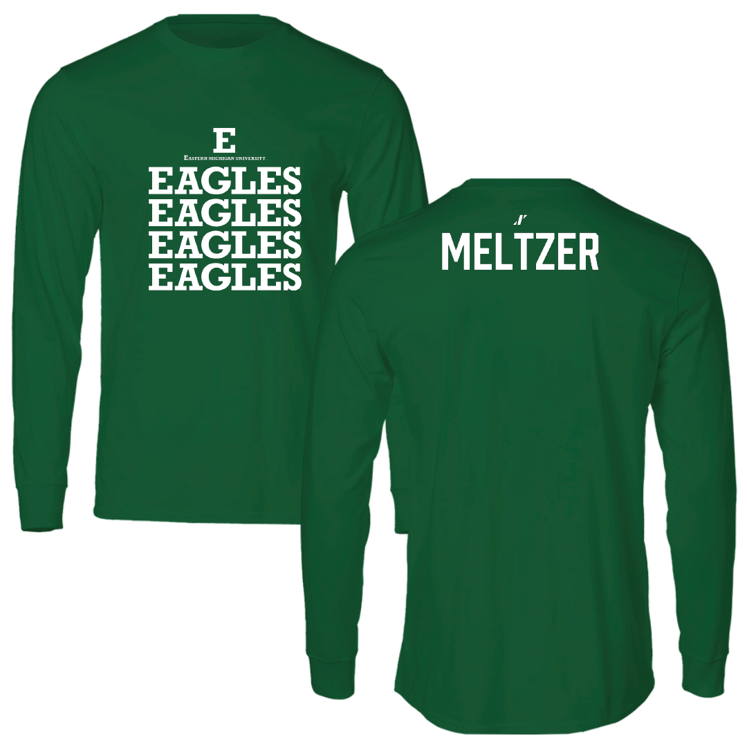 Eastern Michigan University Rowing (W) Green General Long Sleeve - Taylor Meltzer