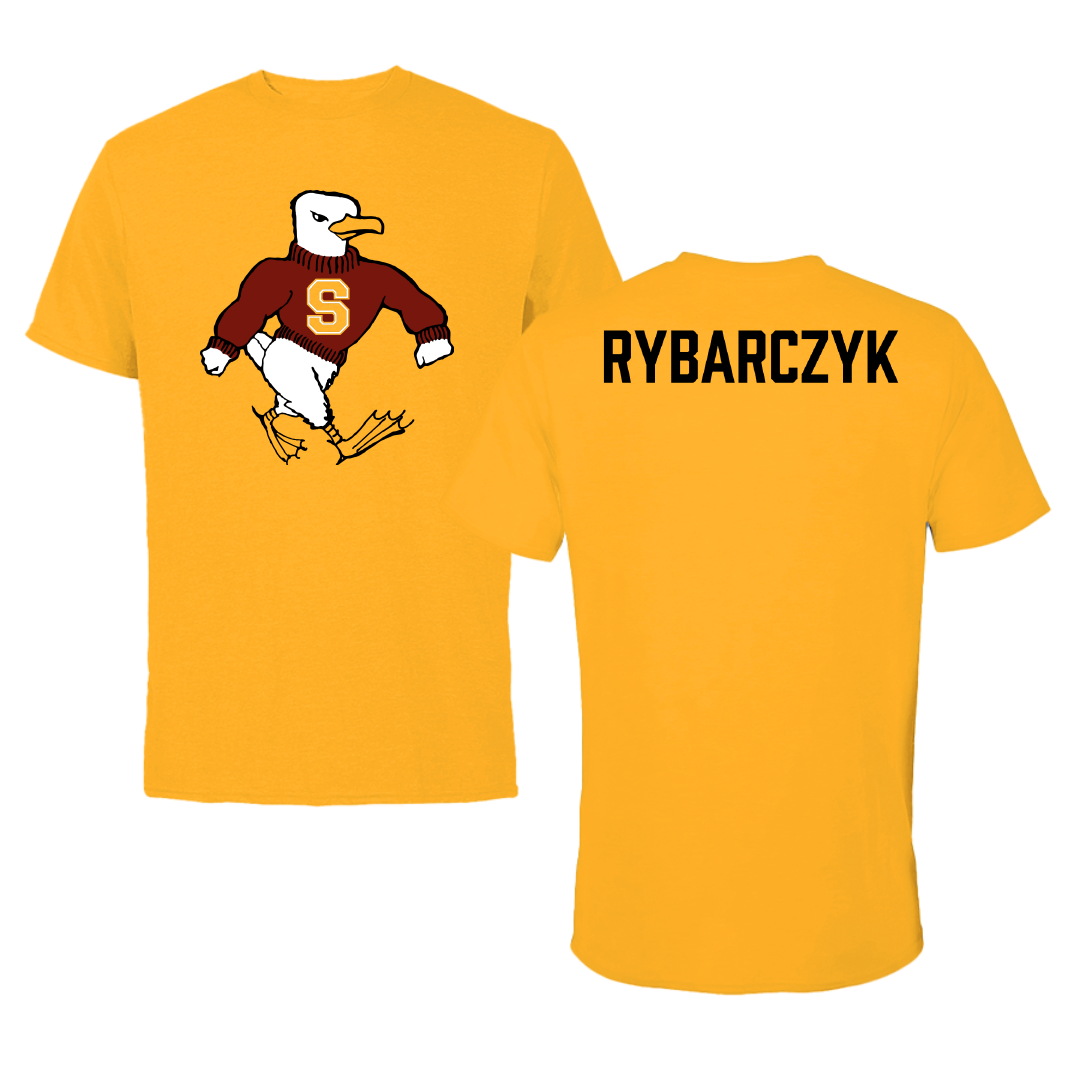 Salisbury University TF and XC Gold Performance Tee - Madison Rybarczyk