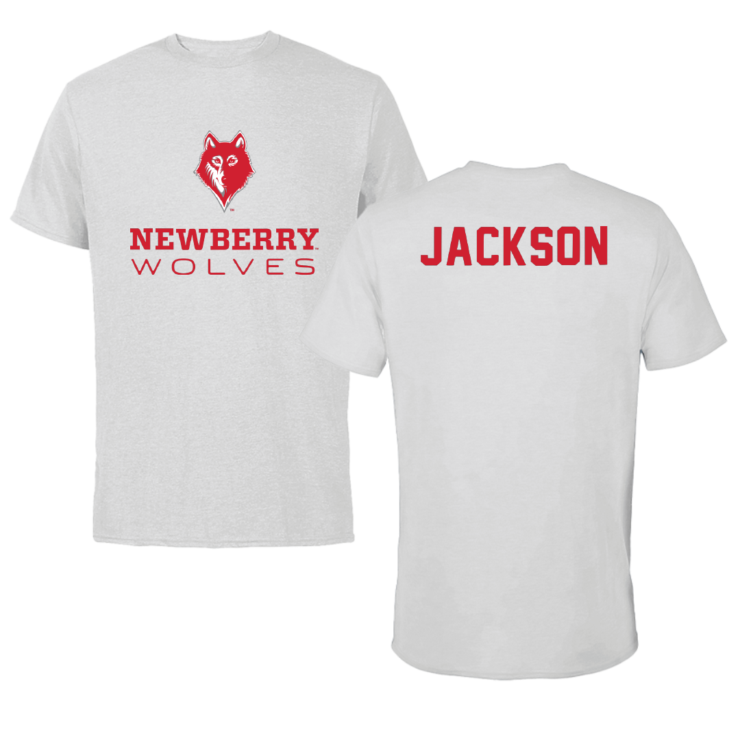 Newberry College TF and XC Light Gray Performance Tee - Meah Jackson