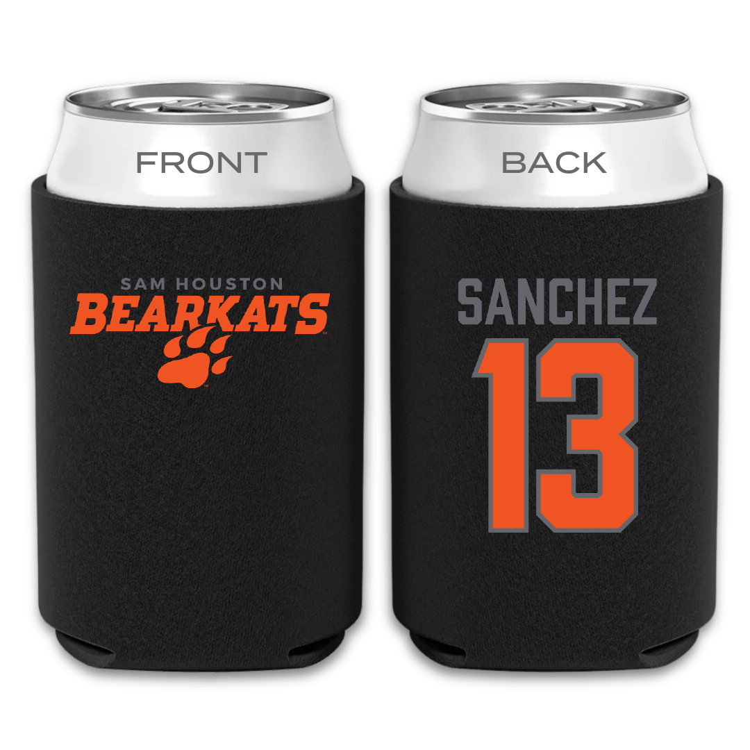 Sam Houston State University Softball Black Can Cooler - #13 Tiffany Sanchez