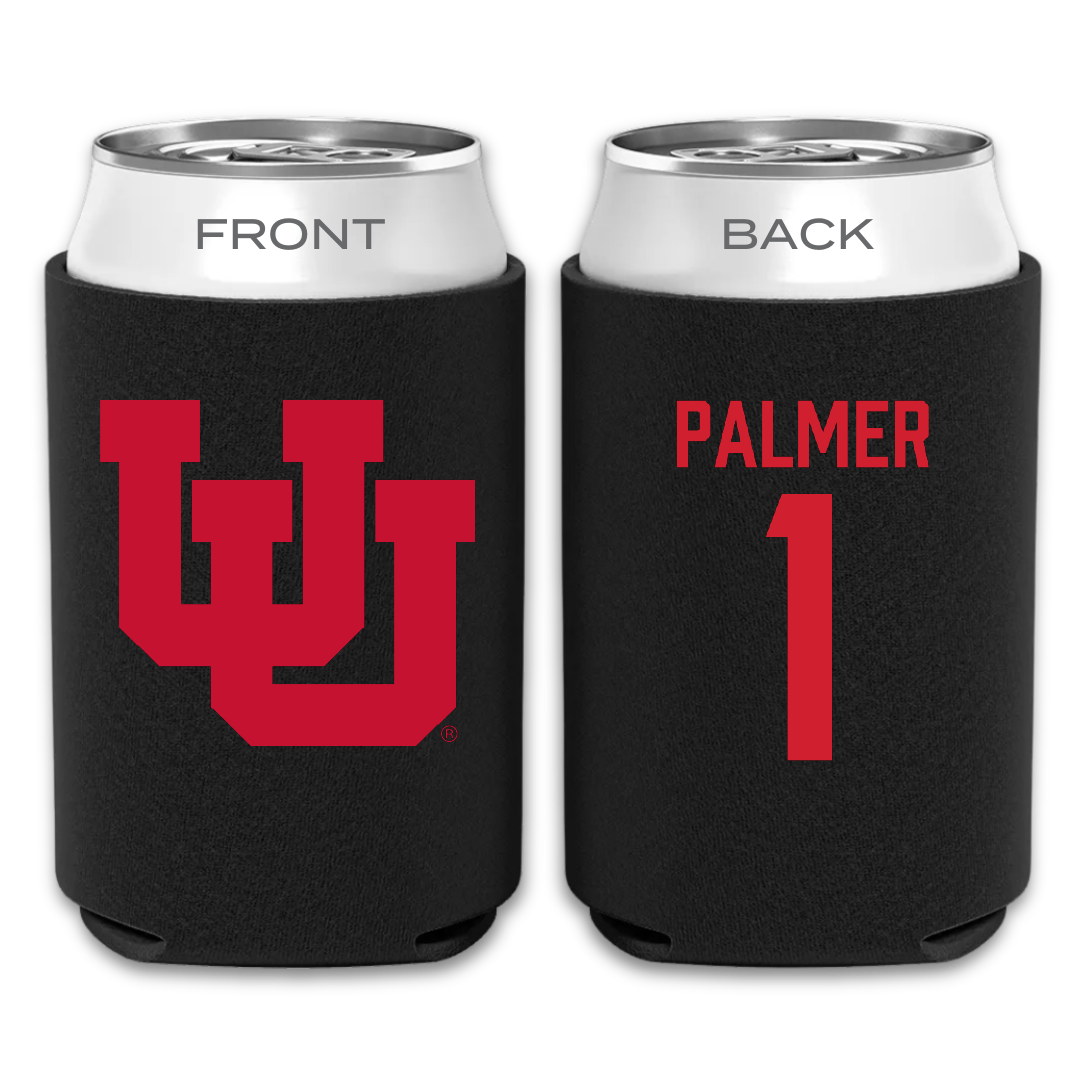 University of Utah Basketball Black Can Cooler - #1 Isabel Palmer