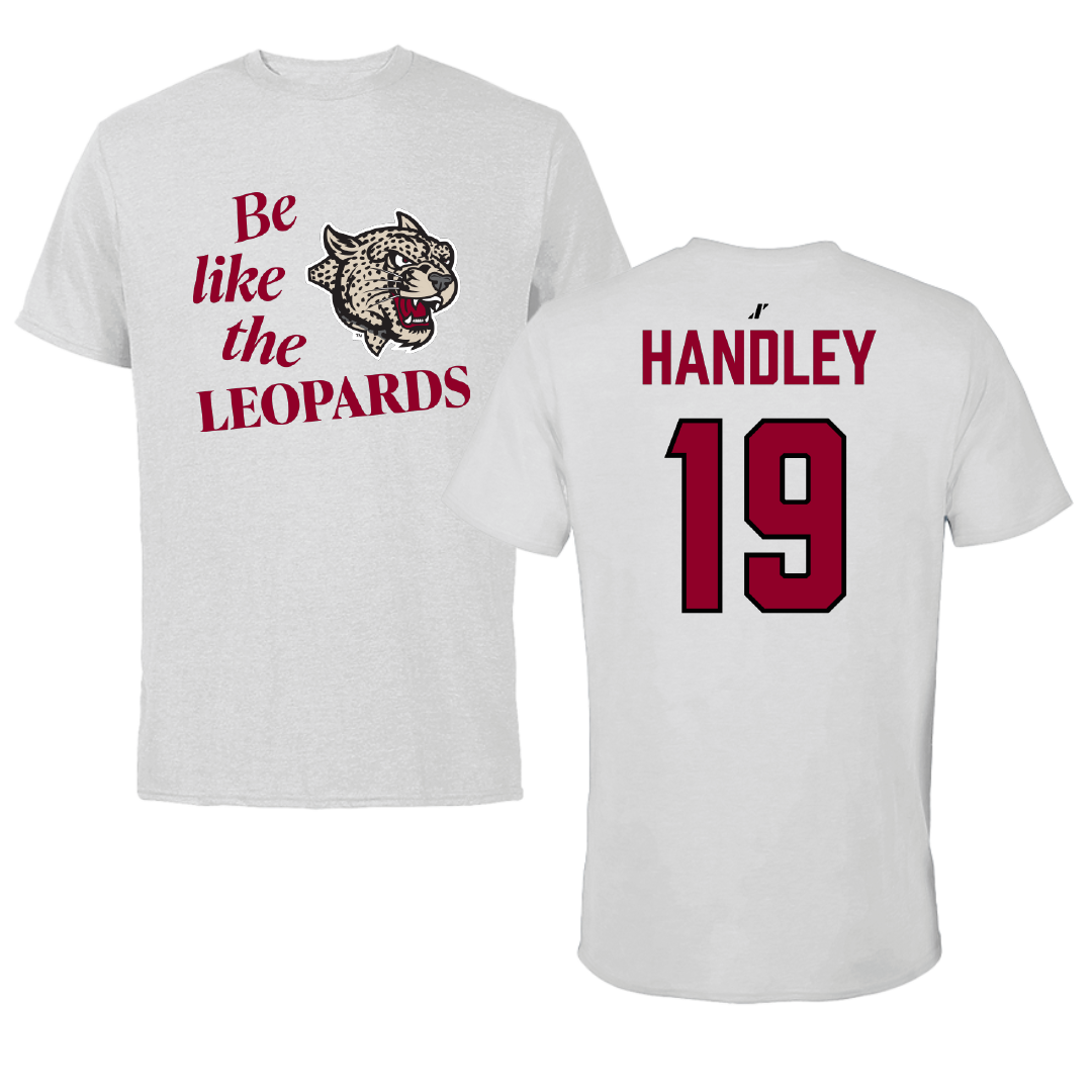 Lafayette College Football Light Gray Be Like Us Performance Tee - #19 Will Handley