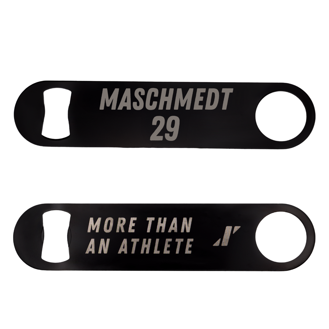 Saint Mary's College of California Soccer Black Bottle Opener - #29 Will Maschmedt