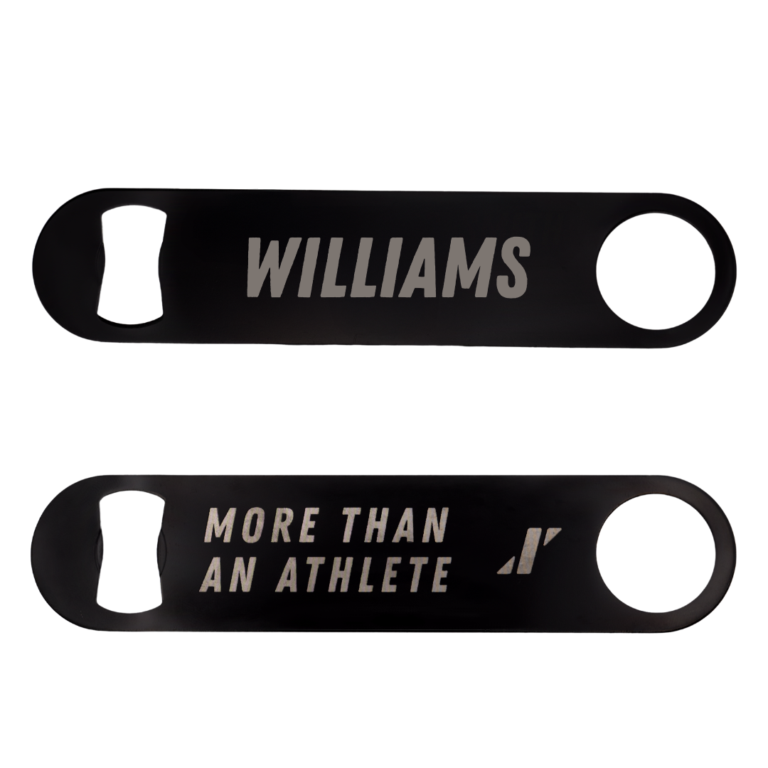 Washington State University TF and XC Black Bottle Opener - Daj'Eauna Williams
