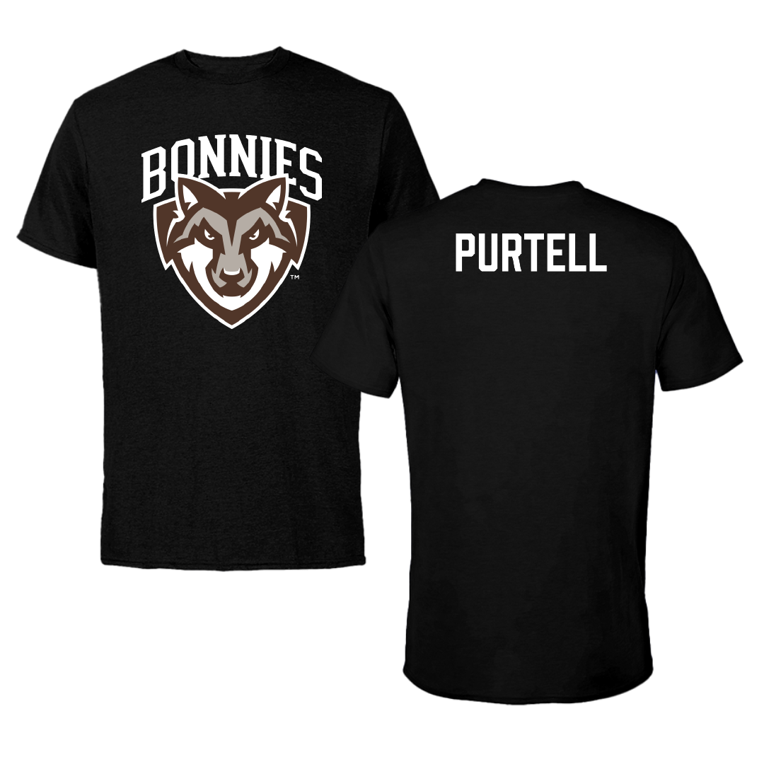 St. Bonaventure University Swimming & Diving Black Performance Tee - Zoe Purtell