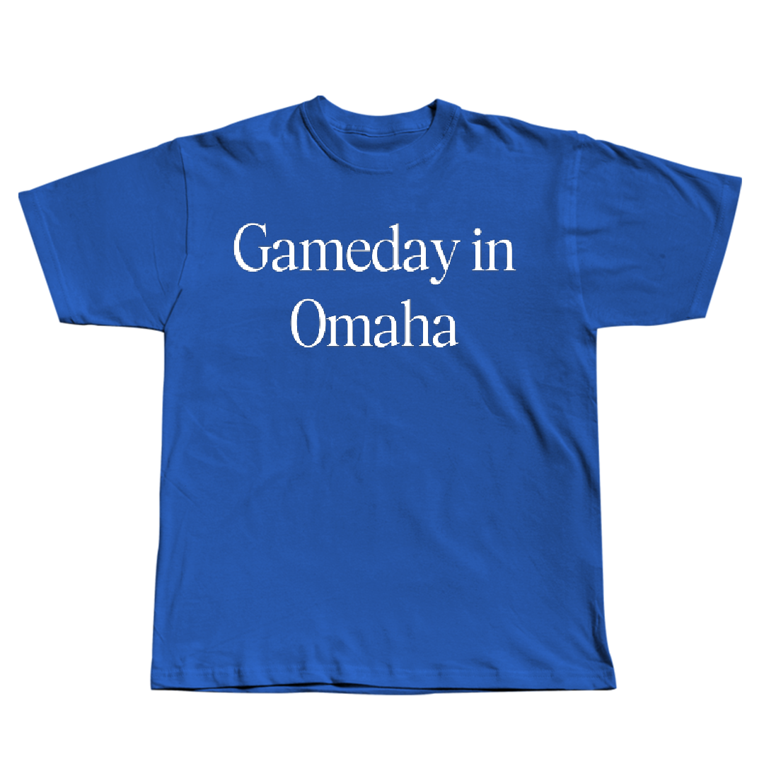 Creighton University Soccer (W) Blue Gameday Tee - #25 Tilly Thomas