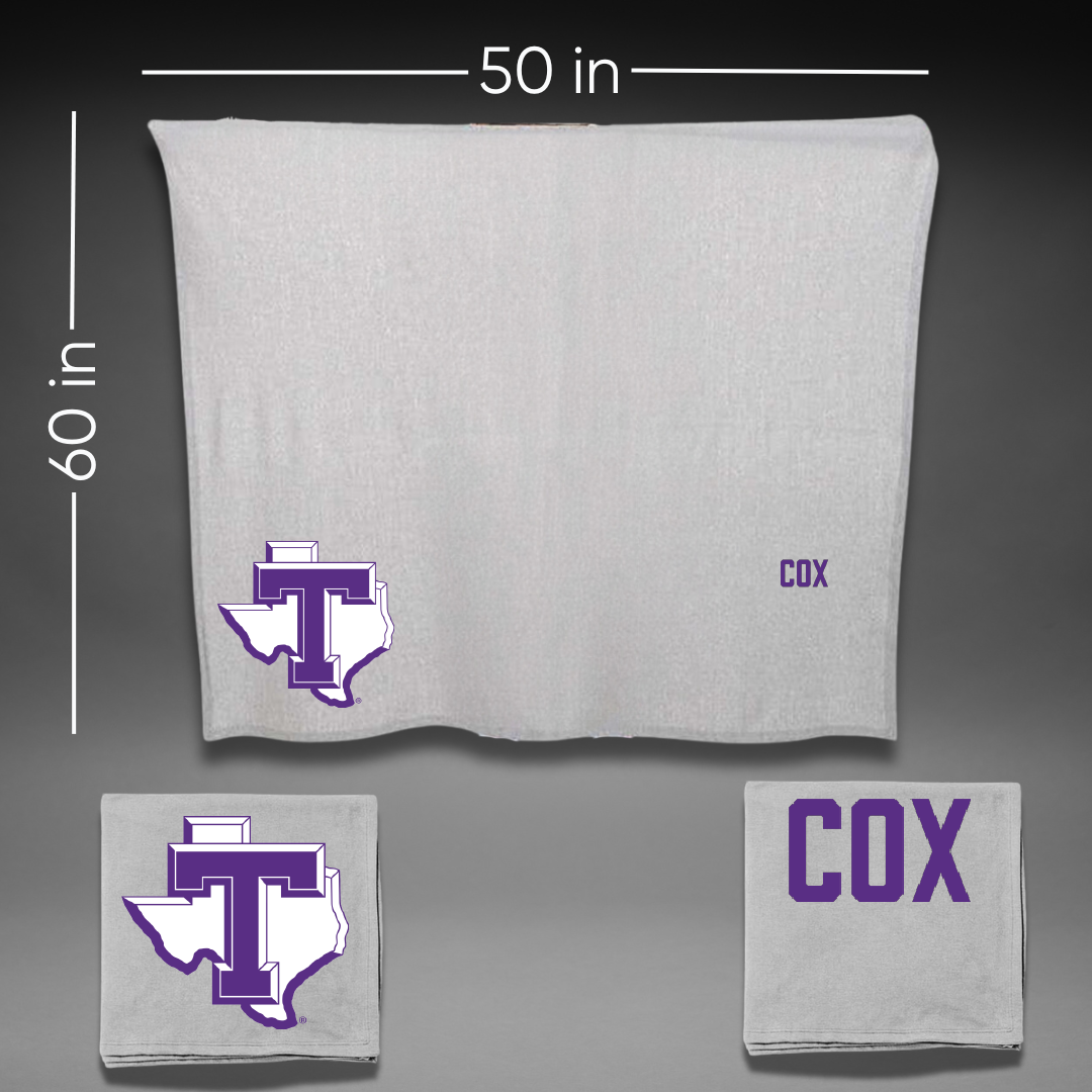 Tarleton State University TF and XC Gray Blanket - CaTerrin Cox