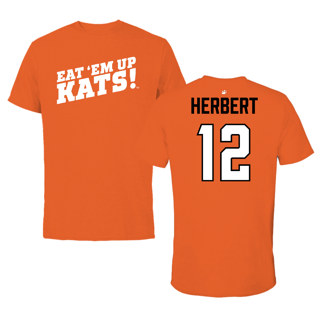 Sam Houston State University Soccer Orange Tee - #12 Siera Herbert